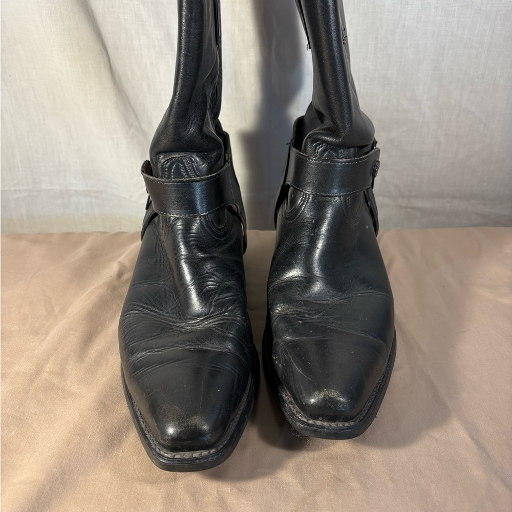 Harley-Davidson Black Cowboy Western Boots